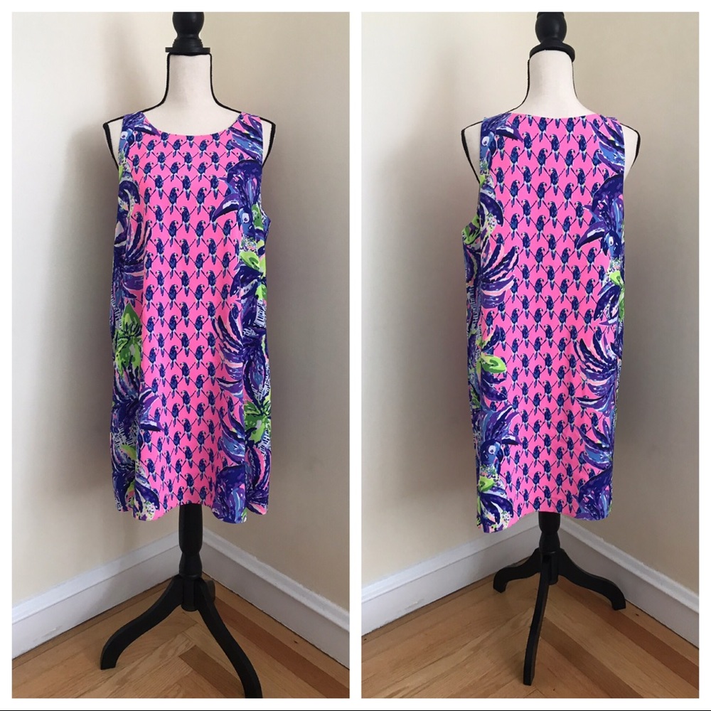 Lilly Pulitzer Jackie Silk Shift Dress